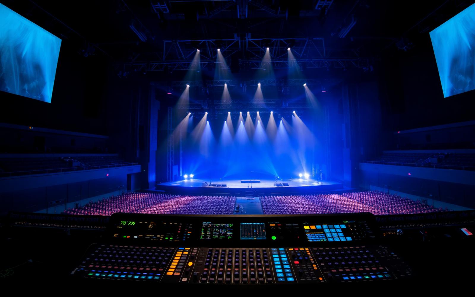 System tuning & broadcast audio for a national tour